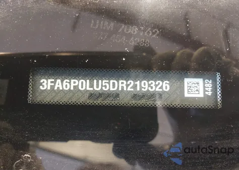 2013 Ford Fusion Hybrid Se from USA, damaged, VIN 3FA6P0LU5DR219326